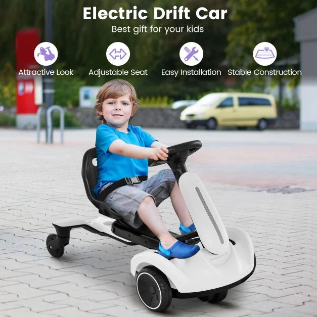 6V Electric Ride on Drift Car for Kids Aged 3-8 Years Old