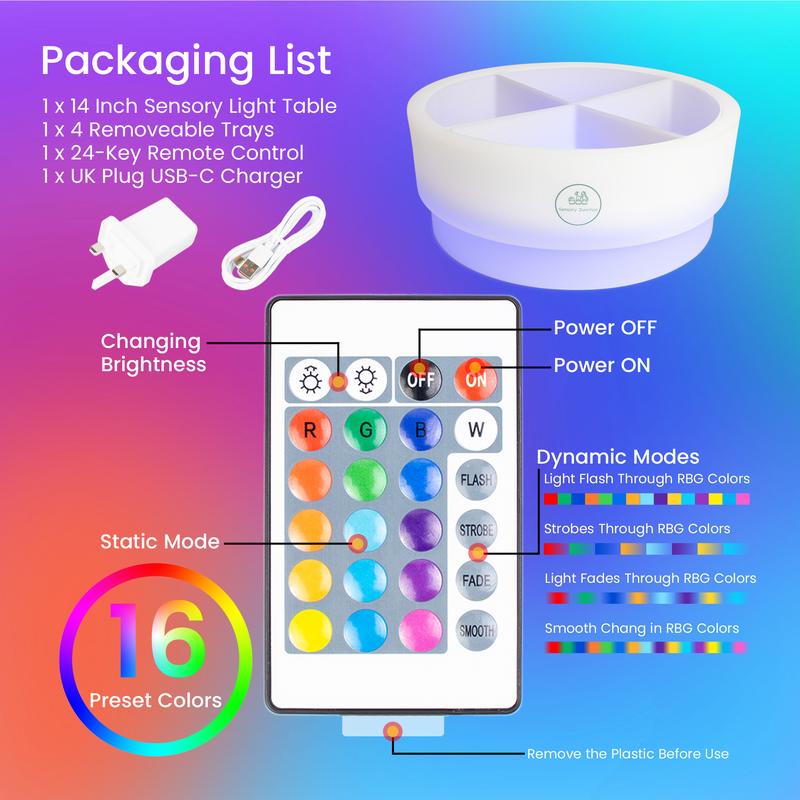 Sensory Mood Water Tray