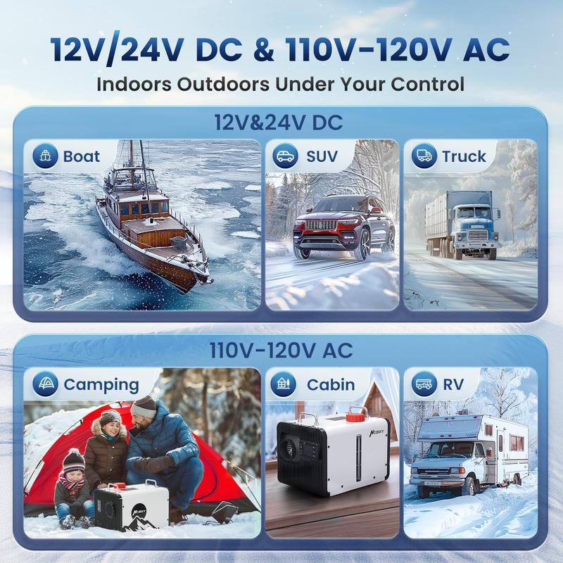 Hcalory 8KW Diesel Heater Portable